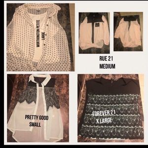 Blouses/Shirts Bundle Lot